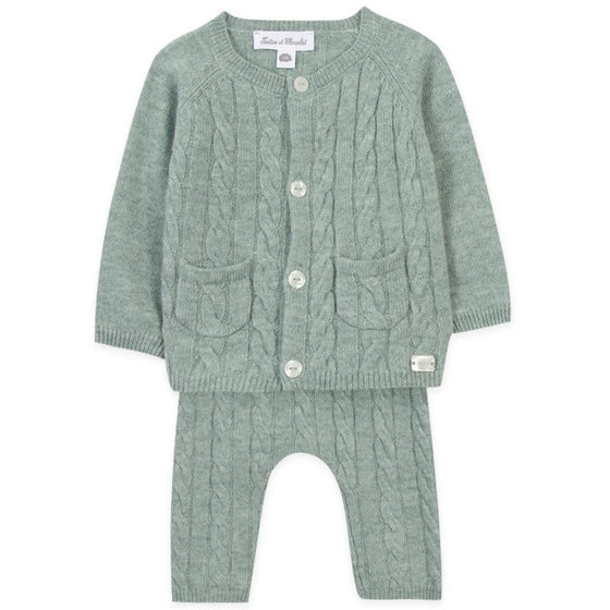 Cashmere Blend Knit Baby Set