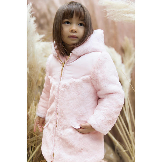 Reversible Faux Fur Winter Coat