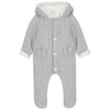 Cozy Cableknit Baby Footed Jumpsuit