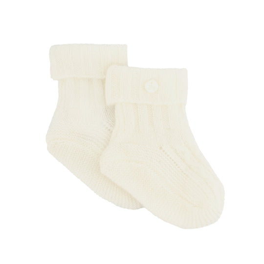 TARTINE ET CHOCOLAT Ecru Baby Socks