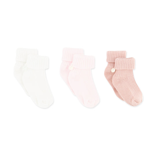 TARTINE ET CHOCOLAT Baby Socks Set - Pale Pink