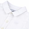 TARTINE ET CHOCOLAT Short Sleeve Baby Chemise - Blanc