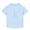 TARTINE ET CHOCOLAT Short Sleeve Baby Chemise - Nuage