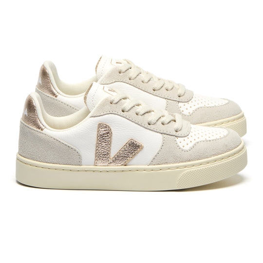 VEJA Small V-10 Laces - Platinum