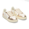 VEJA V-10 Leather Laces Sneakers - Golden