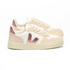 VEJA Small V-10 Laces - White Nacre Sable