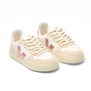 VEJA Small V-10 Laces - White Nacre Sable