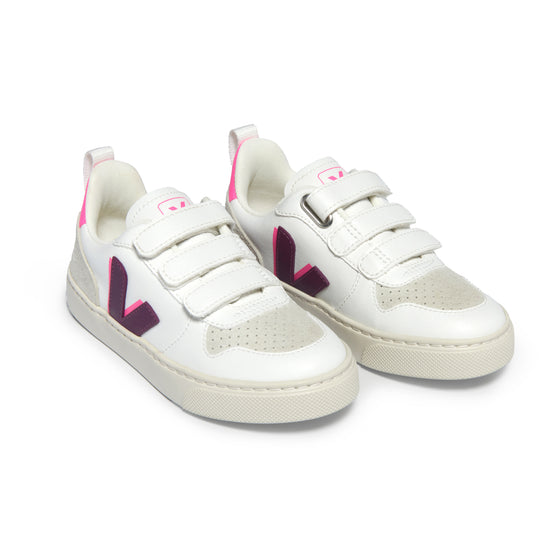 V-10 C.W.L. Velcro Sneakers - Sari Magenta