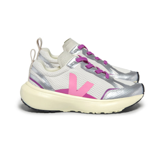 VEJA Canary Alveomesh Laces Sneakers - Malibu Silver