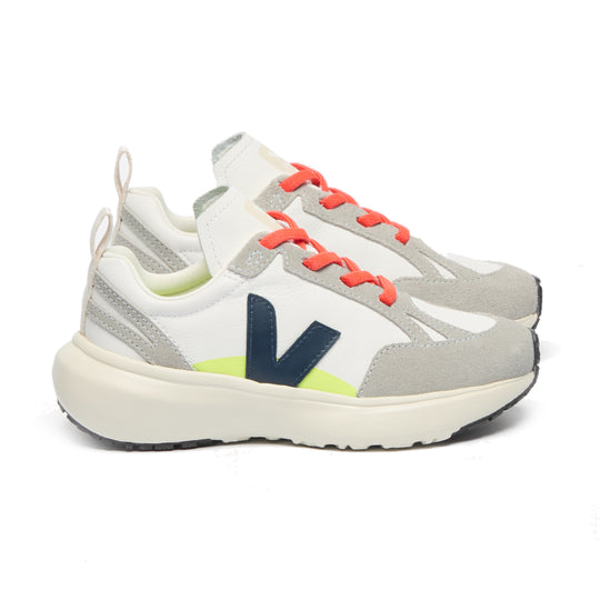 VEJA Canary Leather Sneakers - Neon Nautical