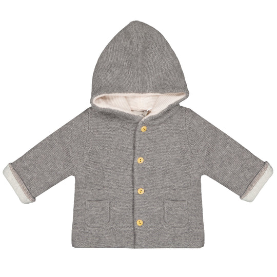 LES LUTINS Vivien Cashmere Jacket - Off-White