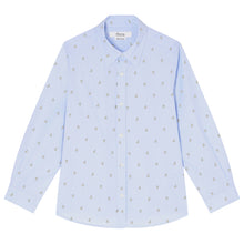  Daho Teeny Puppy Print Dress Shirt