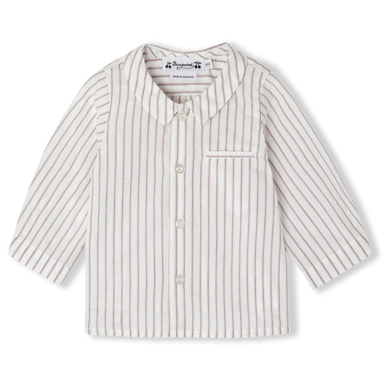 Boubou Striped Baby Dress Shirt