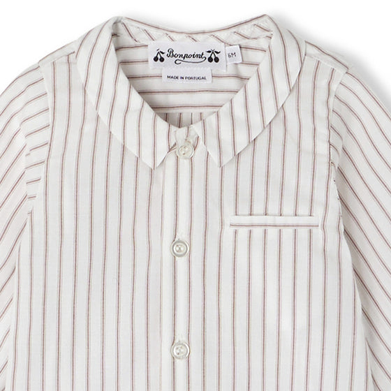 Boubou Striped Baby Dress Shirt