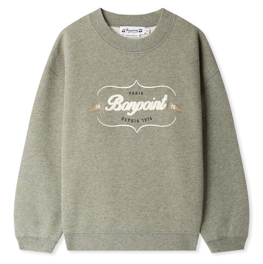 BONPOINT Tonino Swearshirt - Vert De Gris