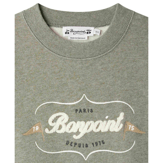 BONPOINT Tonino Swearshirt - Vert De Gris