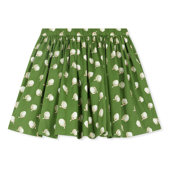 BONPOINT Suzon Printed Skirt - Grass