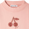 BONPOINT Bart Cherry Sweatshirt - Pink Rose