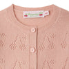 BONPOINT Gwenoli Cashmere Cardigan - Pink Rose