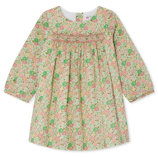 BONPOINT Felicie Dress - Rose Pale