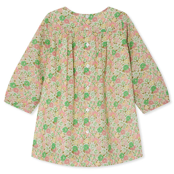 BONPOINT Felicie Dress - Rose Pale