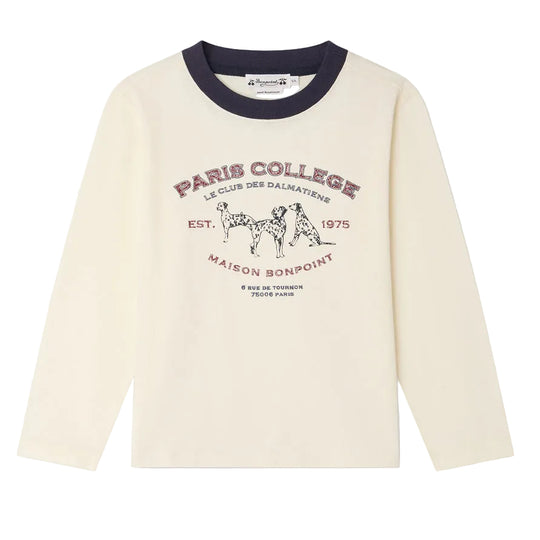 BONPOINT Tadda T-Shirt - Upb Blanc Lait