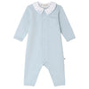 BONPOINT Anton Train Pajamas - Bleu Moyen