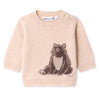 BONPOINT Almire Teddy Pullover - Beige Chine