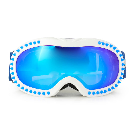 BLING2O Poloshed Spikes Ski Mask - White