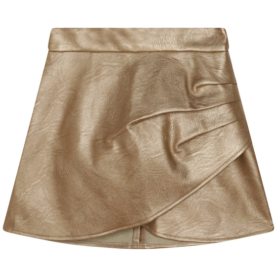 Club Voltaire Faux Leather Skirt