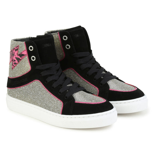 ZADIG & VOLTAIRE Iconic Flash High-Top Sneakers