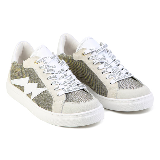 ZADIG & VOLTAIRE Iconic Stardust Glitter Sneakers