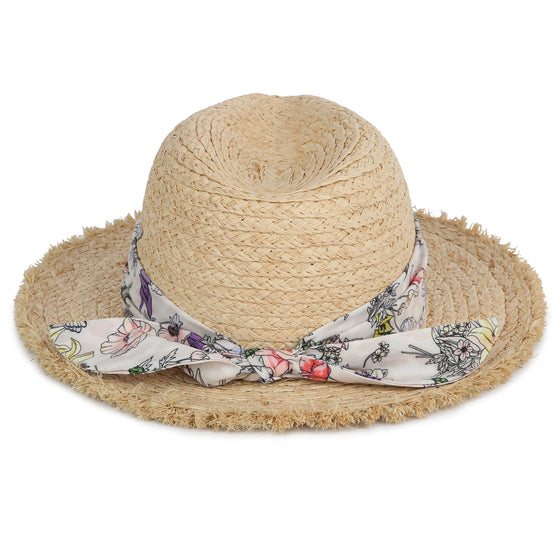 Floral Band Sun Hat