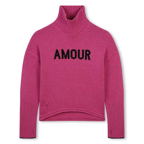 Amour Polo Neck Sweater