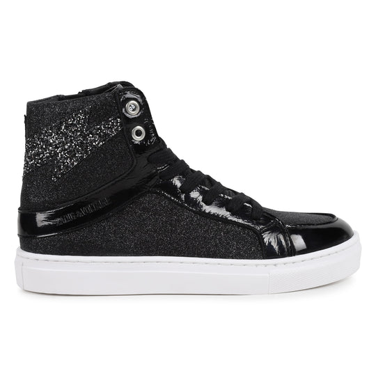 ZADIG & VOLTAIRE Blam-Blam Glitter High Top Sneakers