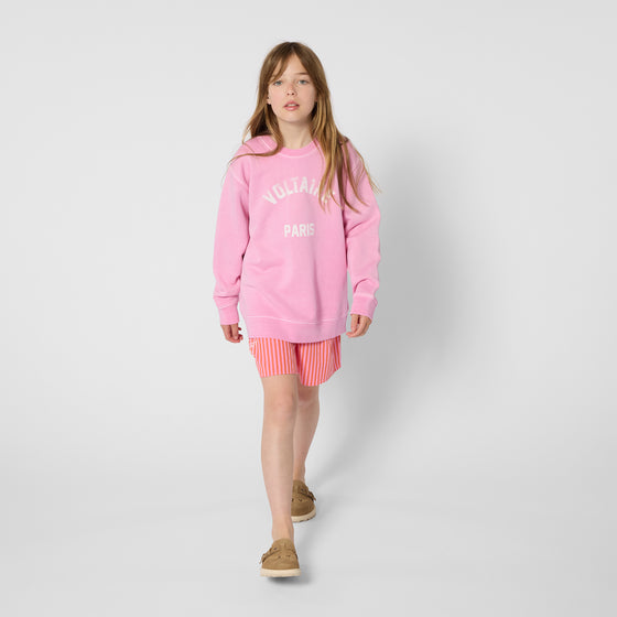 Kid-Girl-ZADIG & VOLTAIRE Sweatshirt - Pink-X60540-47F-|-Zadig