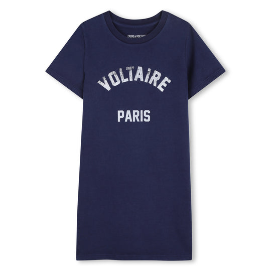 ZADIG & VOLTAIRE T-shirt Dress - Medieval Blue