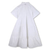ZADIG & VOLTAIRE Poplin Pleat Dress - White
