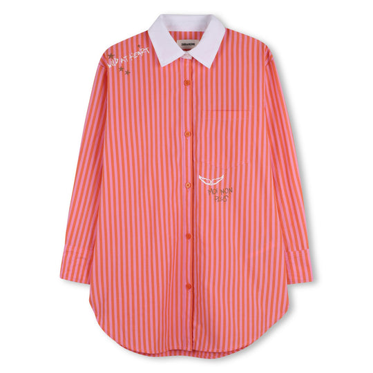 ZADIG & VOLTAIRE Wild at Heart Dress - Pink Orange