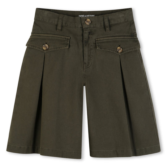 ZADIG & VOLTAIRE Pleat Shorts - Olive Night