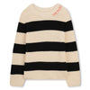 ZADIG & VOLTAIRE Striped Pullover - Off White / Black