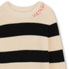 ZADIG & VOLTAIRE Striped Pullover - Off White / Black