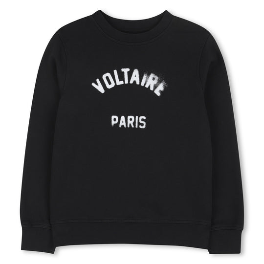 ZADIG & VOLTAIRE Paris Spray Sweatshirt - Black