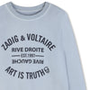 ZADIG & VOLTAIRE Classic Sweatshirt - Pale Blue