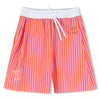 ZADIG & VOLTAIRE Make Art Striped Shorts - Pink Orange