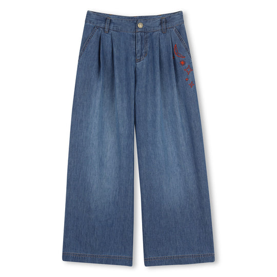 ZADIG & VOLTAIRE Soft Chambray Trousers - Denim Blue