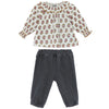 BONTON Solane Biscotte Baby Outfit - Retro Fleur