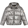 BONPOINT Metro Puffer Jacket - Metallic Silver