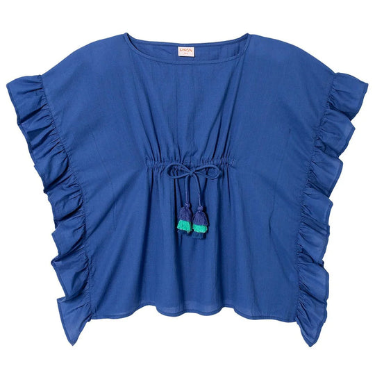 LISON PARIS Lea Beachside Caftan - Azur Blue