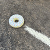 Donut Handmade Sidewalk Chalk - Sprinkle Yellow